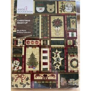 Anita‎ Goodesign Christmas Mash-Up Embroidery Machine CD NEW 297AGHD